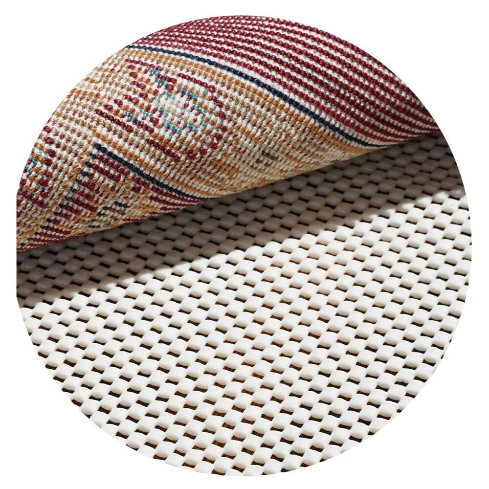 68” Round Non-Slip Rug Pad Anti-Skid Floor Protector Trim-to-Fit NEW (A3)